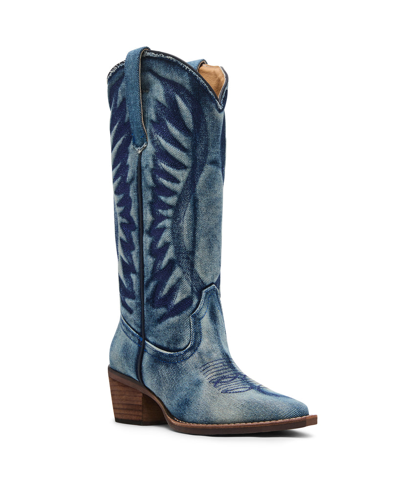 Albany Boot DENIM FABRIC - view 2