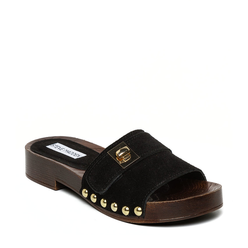 Carrmen Sandal BLACK SUED - view 2