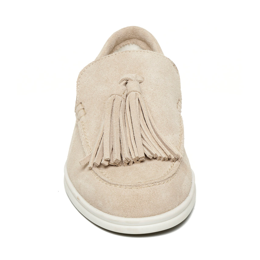 Ojane Flat Shoe BEIGE SUEDE - view 3