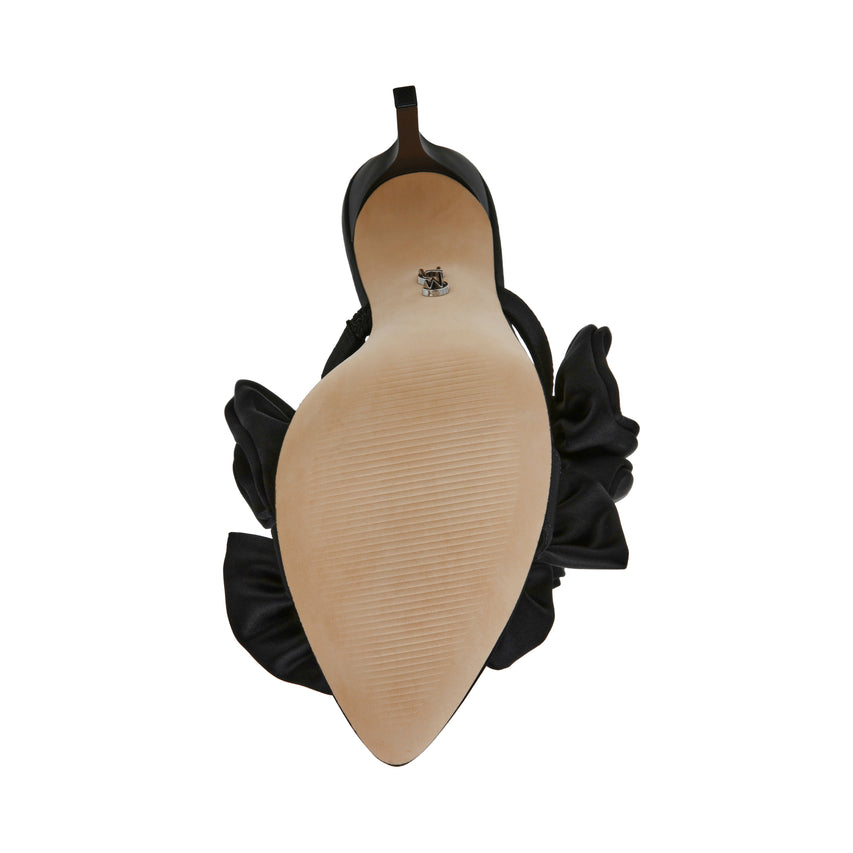 Aalina Sandal BLK SATIN - view 5