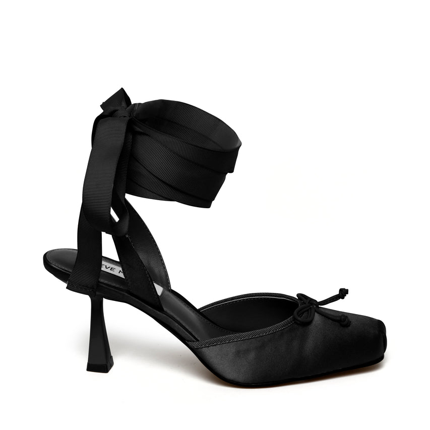 Seyah Sandal BLACK SATIN