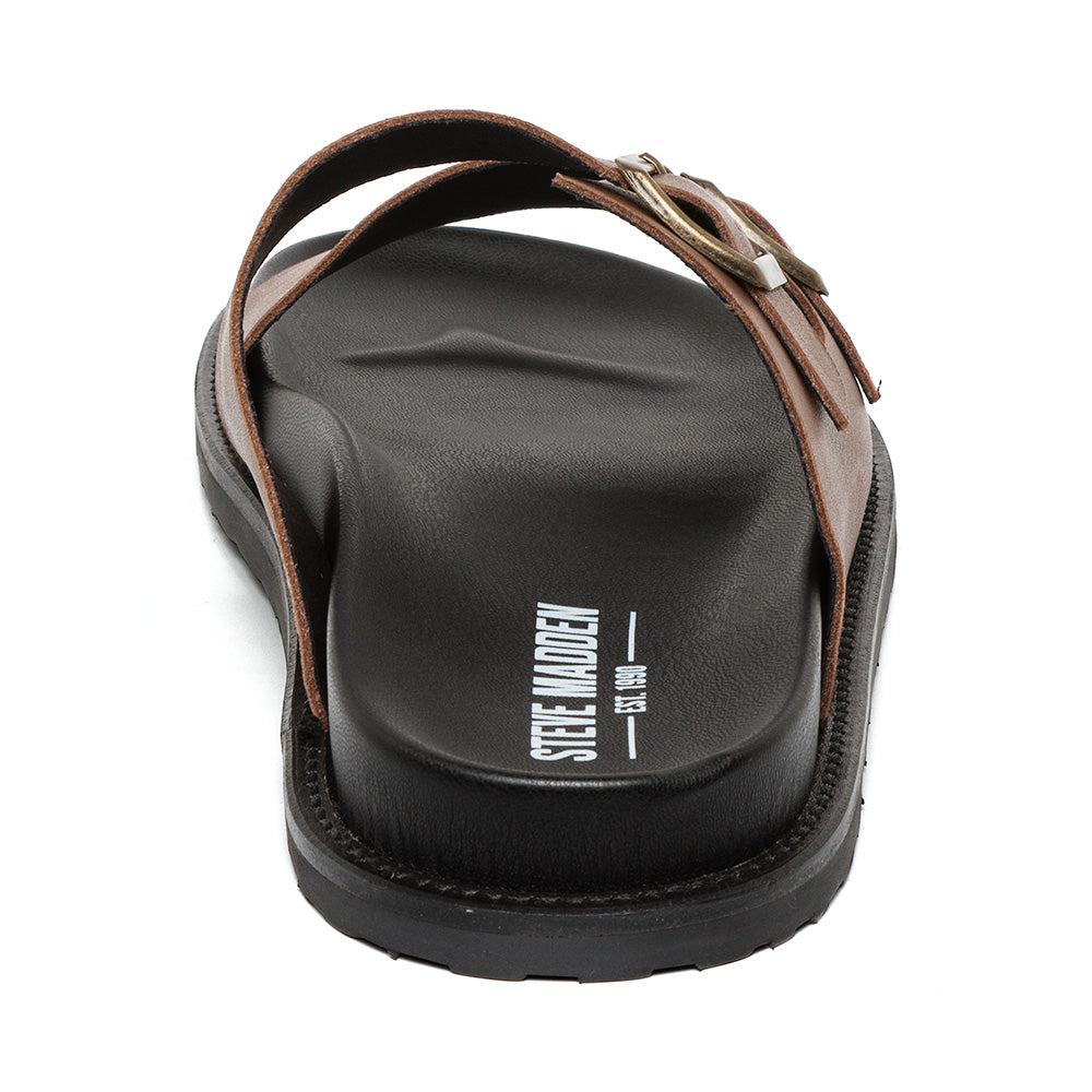 Magnus Slide BROWN LEATHER - view 4