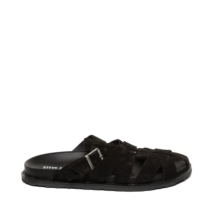 Marlon Sandal BLACK SUEDE