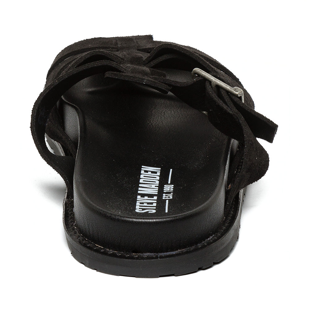 Marlon Sandal BLACK SUEDE - view 4
