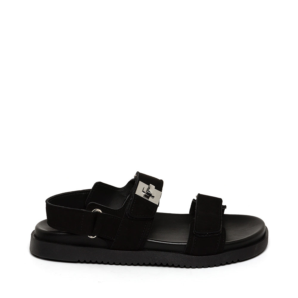 Mona-E Sandal BLACK SUEDE