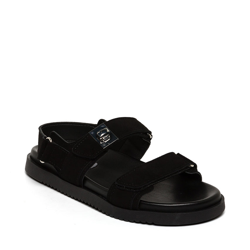 Mona-E Sandal BLACK SUEDE