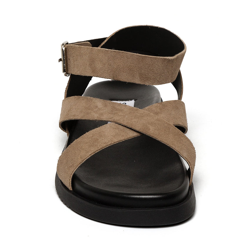 Mybestie-E Sandal TAUPE SUEDE
