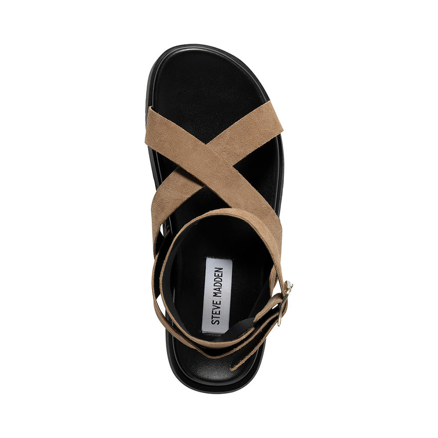 Mybestie-E Sandal TAUPE SUEDE