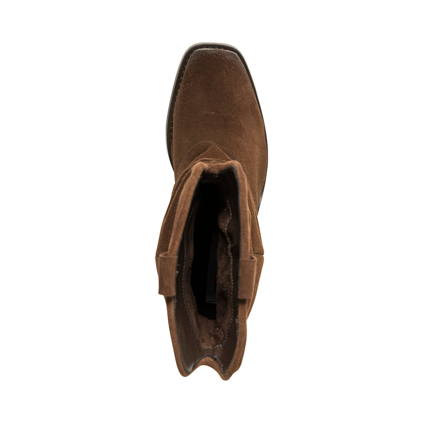Qiana Bootie DK BROWN SUEDE