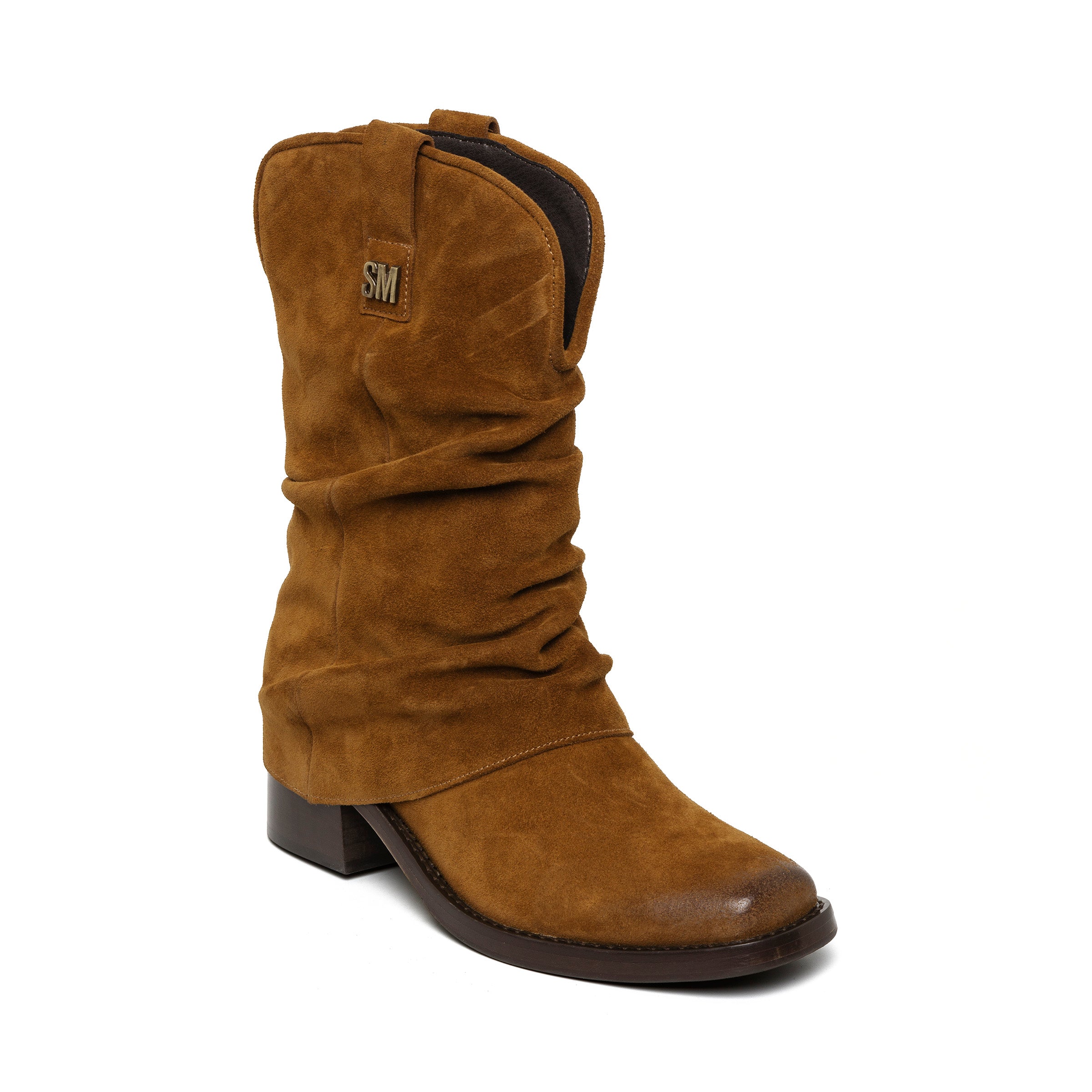 Qiana Bootie COGNAC SUEDE