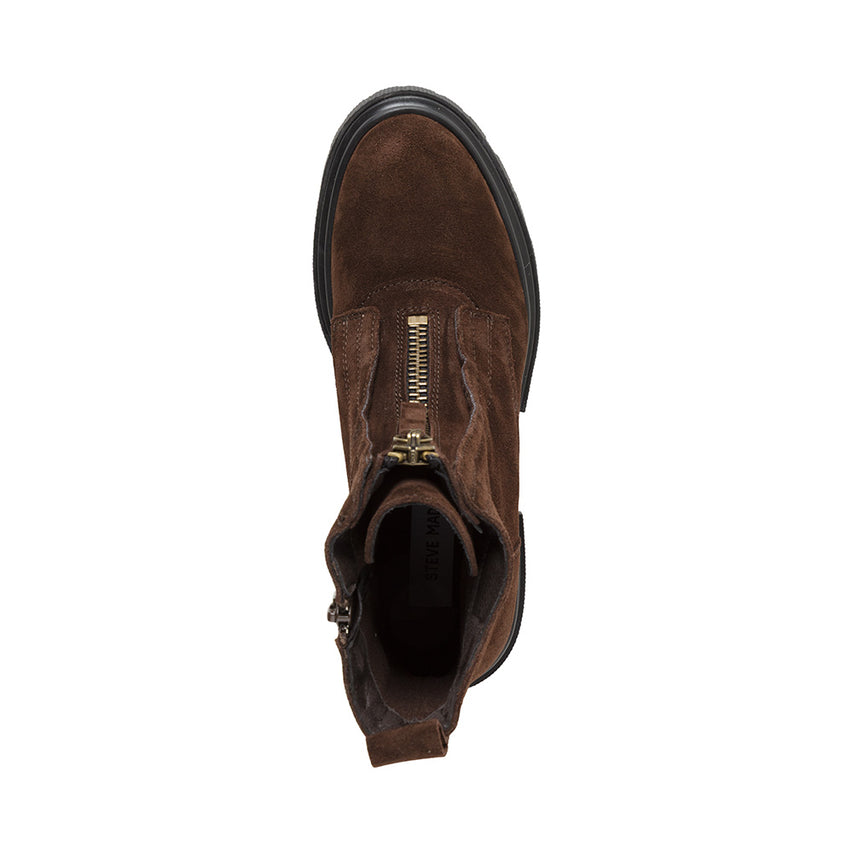 Rilana Bootie DK BROWN SUEDE