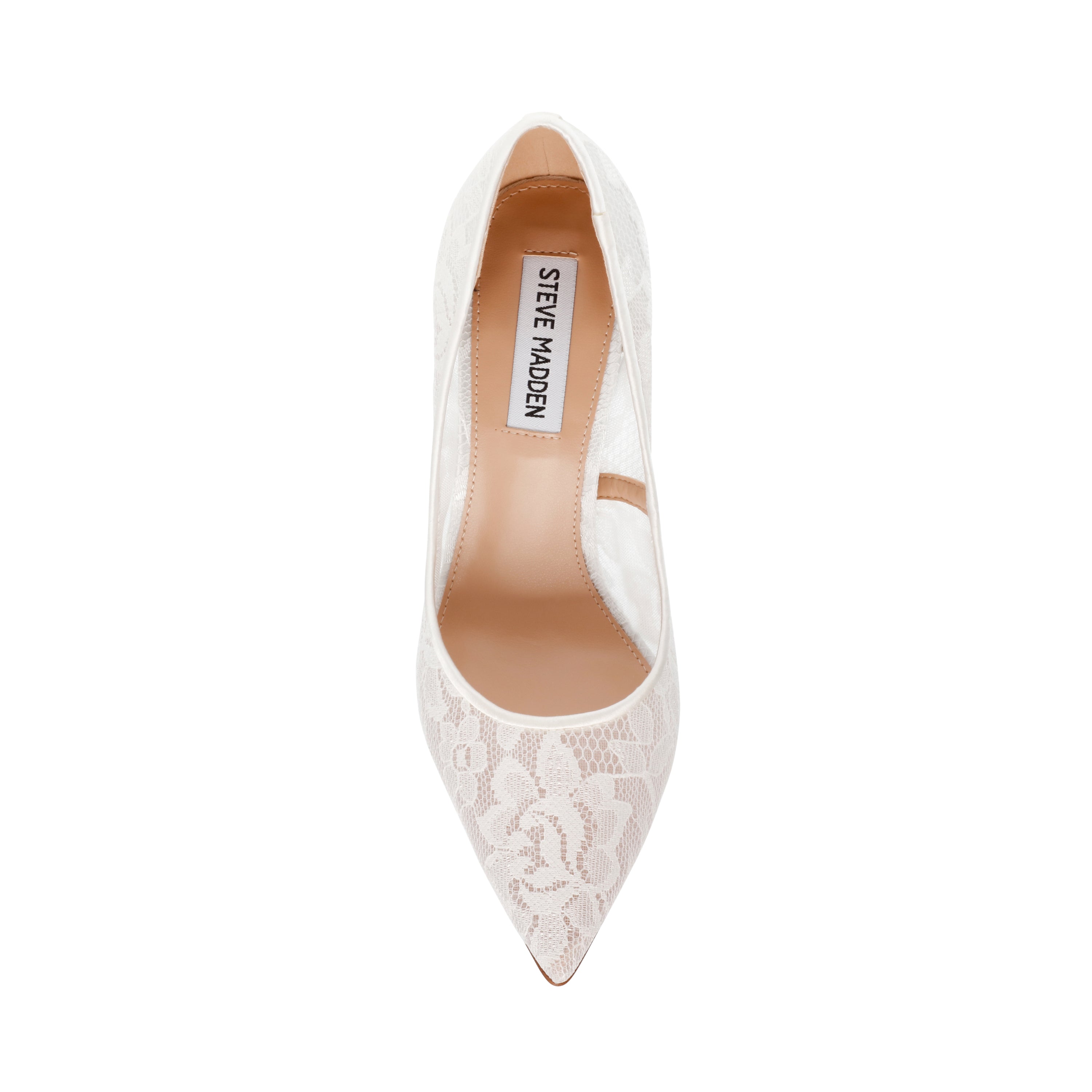 Evelyn-L Pump WHT LACE