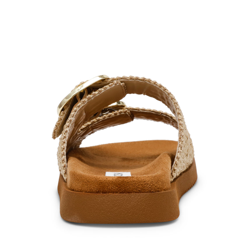 Miramar Sandal NAT RAFFIA