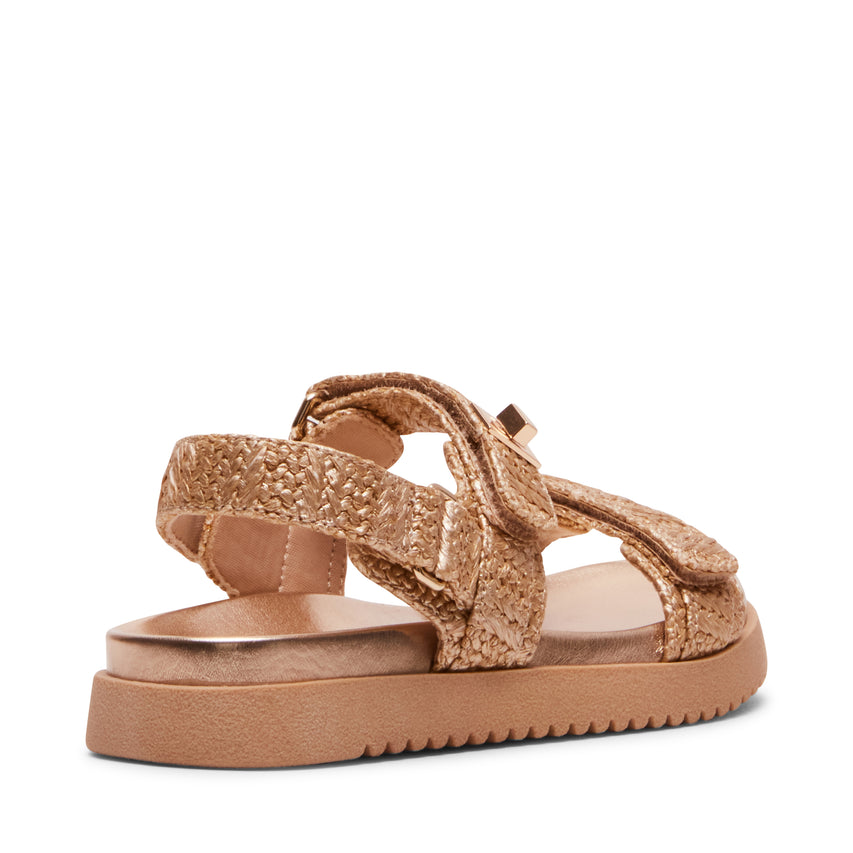 Jmona Sandal GOLD RAFFIA - view 5
