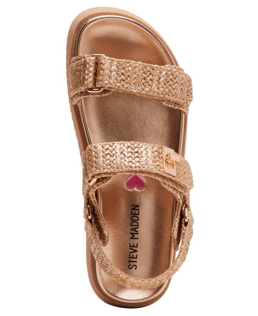 Jmona Sandal GOLD RAFFIA - view 6