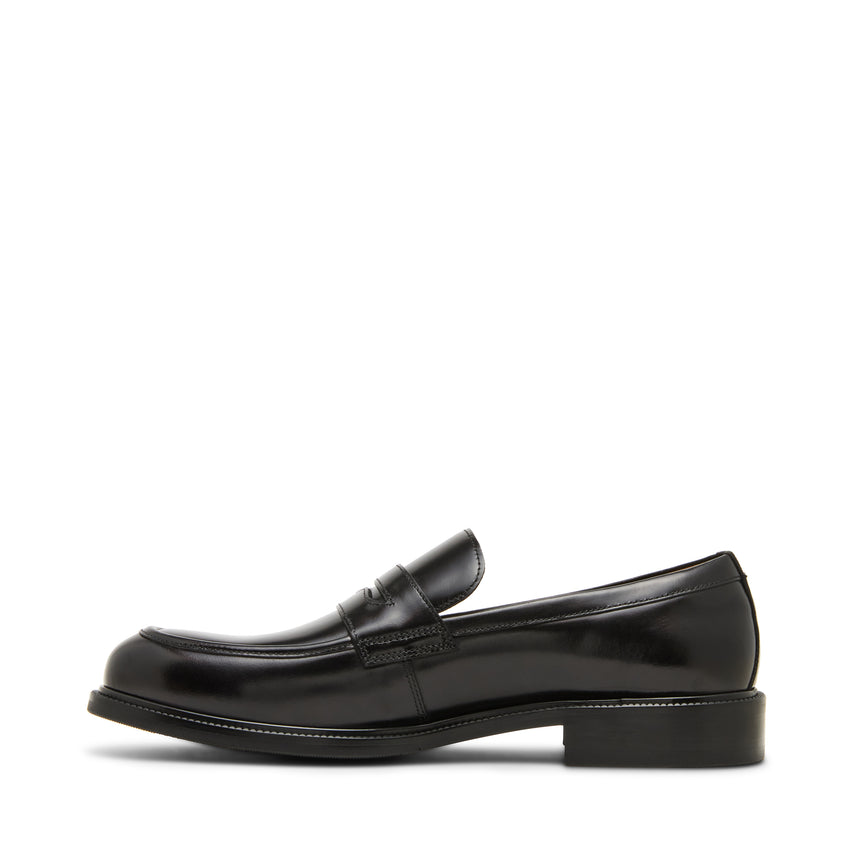 Auburn Flat Shoe BLACK LEATHER - view 6