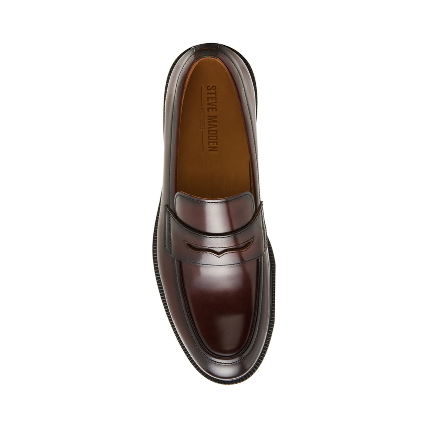 Auburn Flat Shoe BROWN LEATHER - view 7