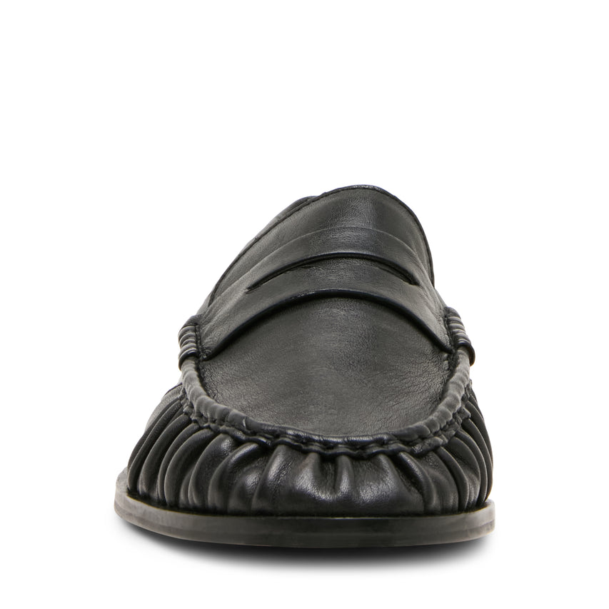 Quincey Flat Shoe BLACK LEATHER - view 3