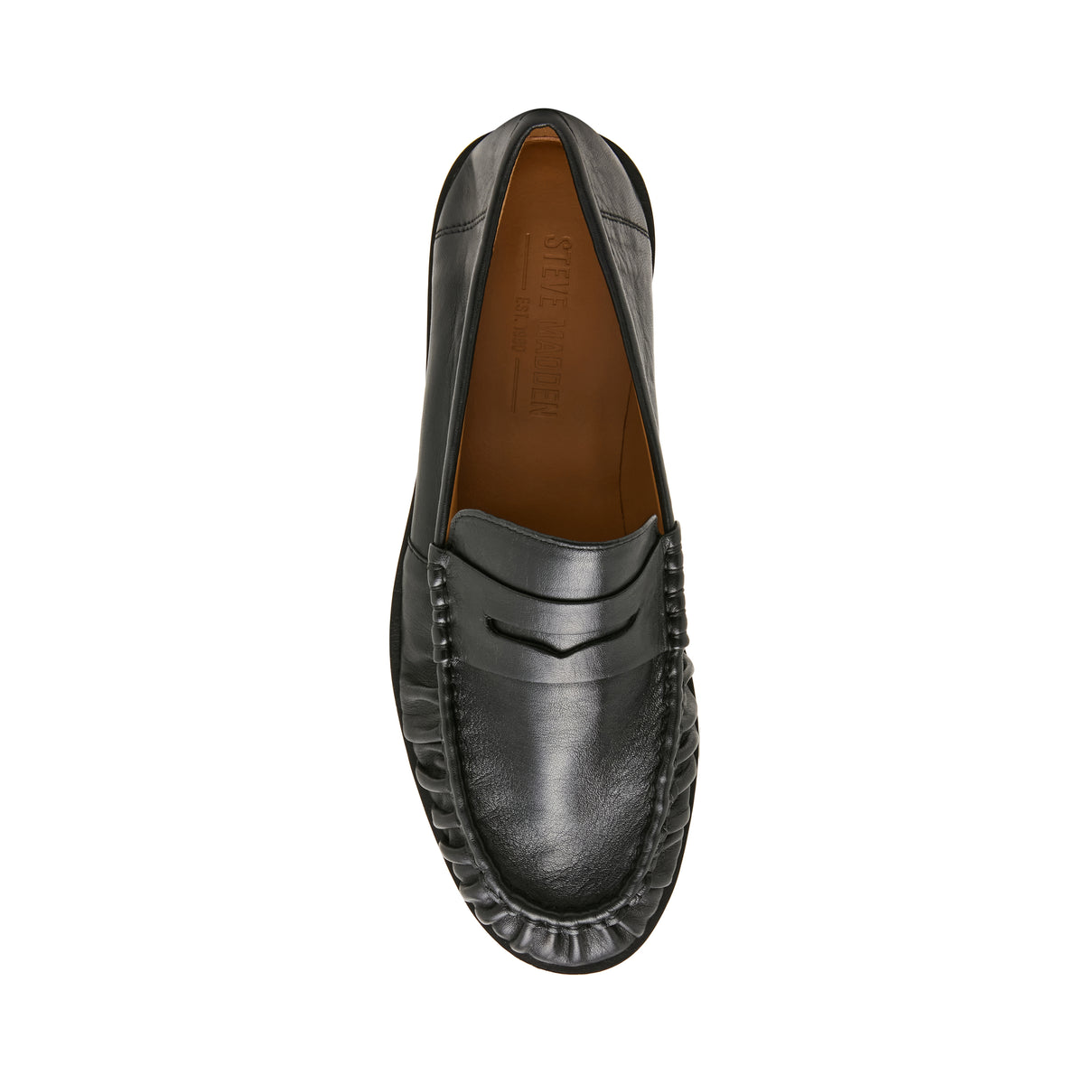 Quincey Flat Shoe BLACK LEATHER - view 6