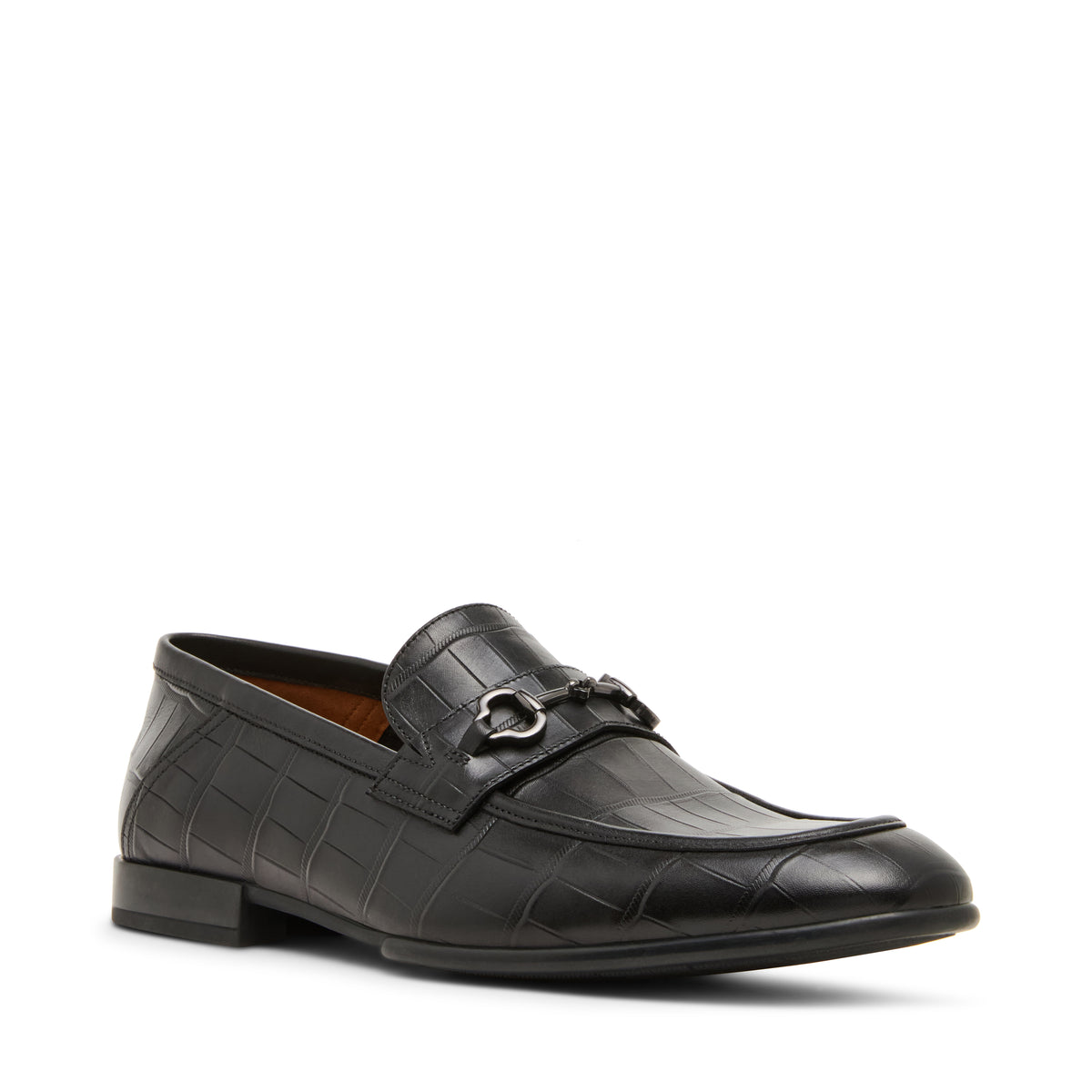 Sutton Flat Shoe BLACK CROCO - view 2