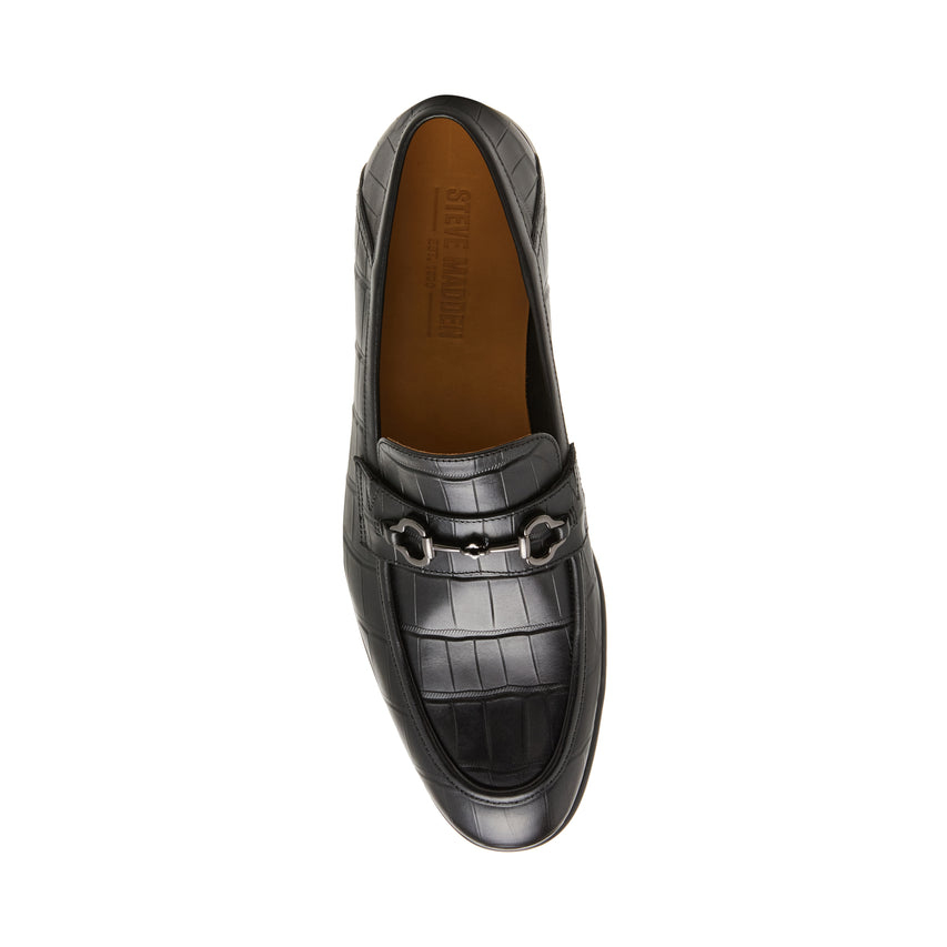 Sutton Flat Shoe BLACK CROCO - view 6