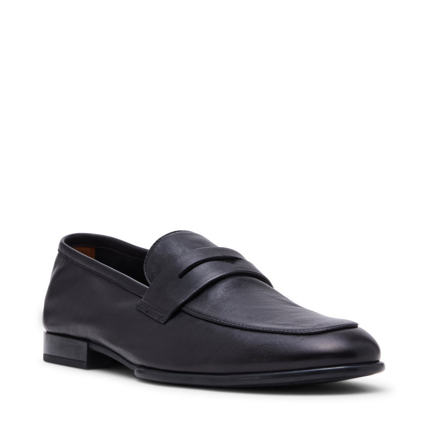 Swanson Casual Shoe BLACK LEATHER