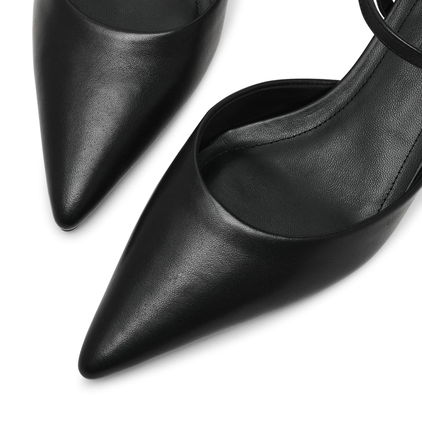 Adelaide Pump BLACK LEATHER