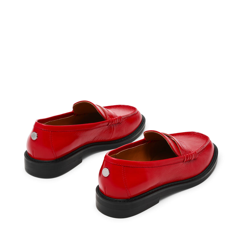 Adison Flat Shoe CHERRY LEATHER