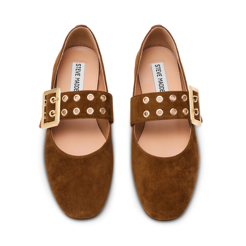 Atlantica Flat Shoe CHSNUT SUE
