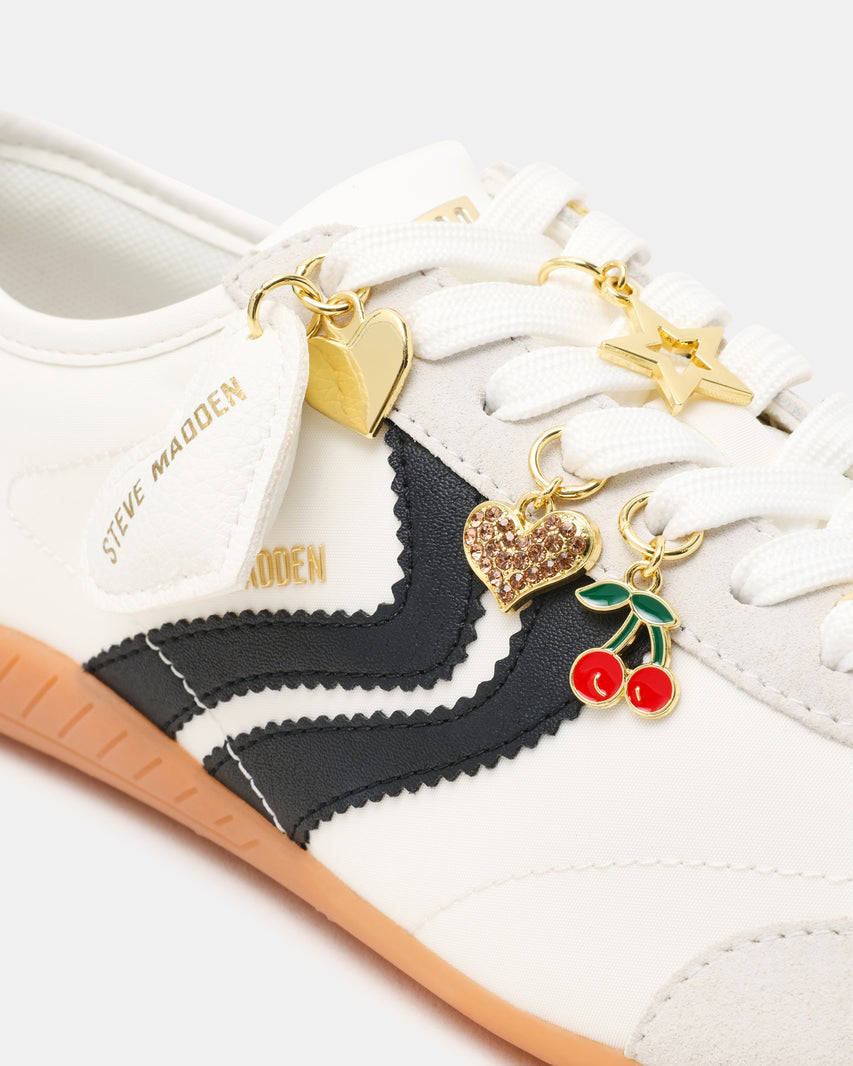 Bassett Sneaker WHT/BLACK - view 7