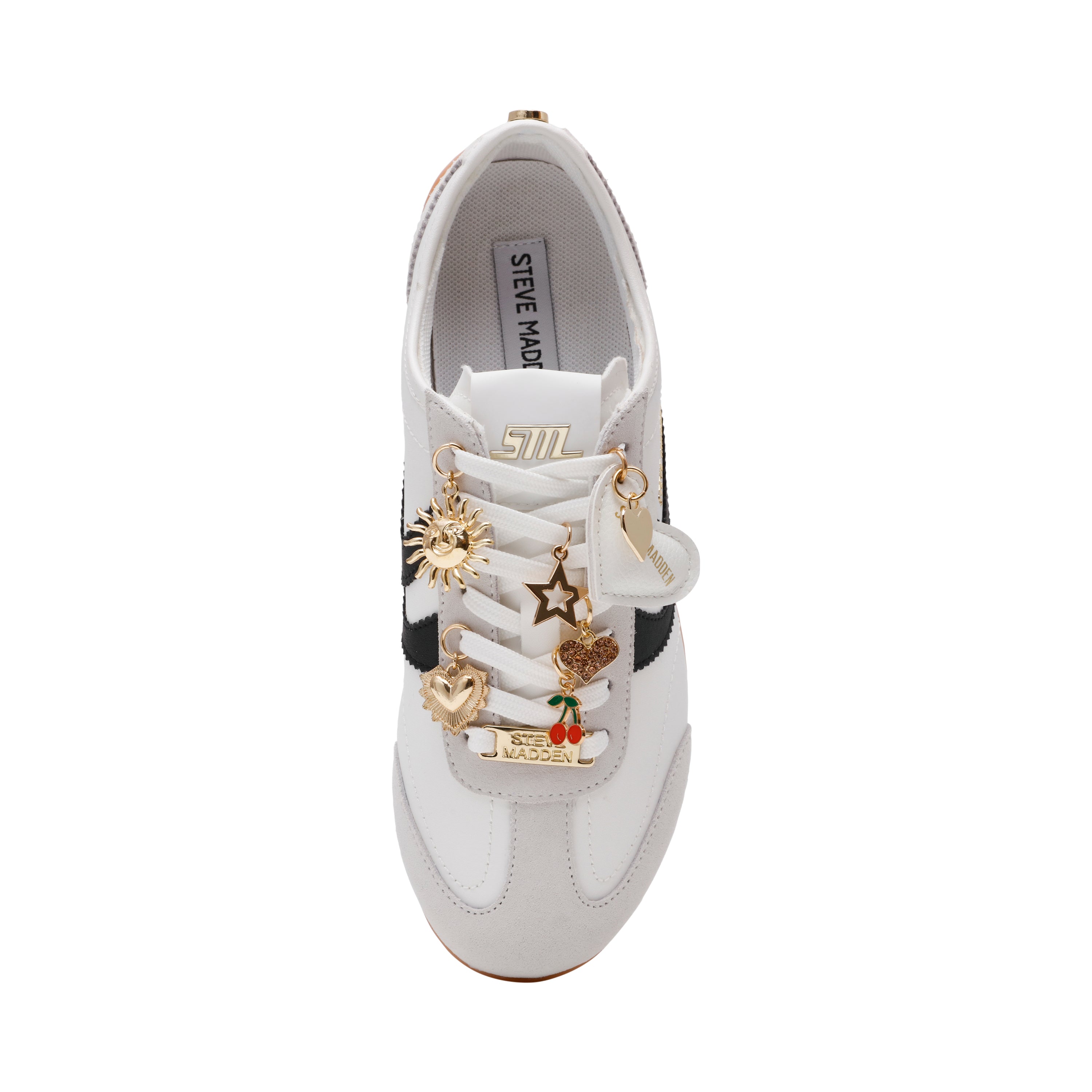 Bassett Sneaker WHT/BLACK - view 6
