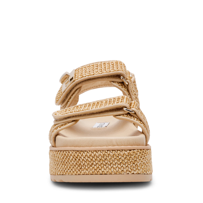 Bigmona Sandal LIGHT NATURAL RAFFIA - view 3