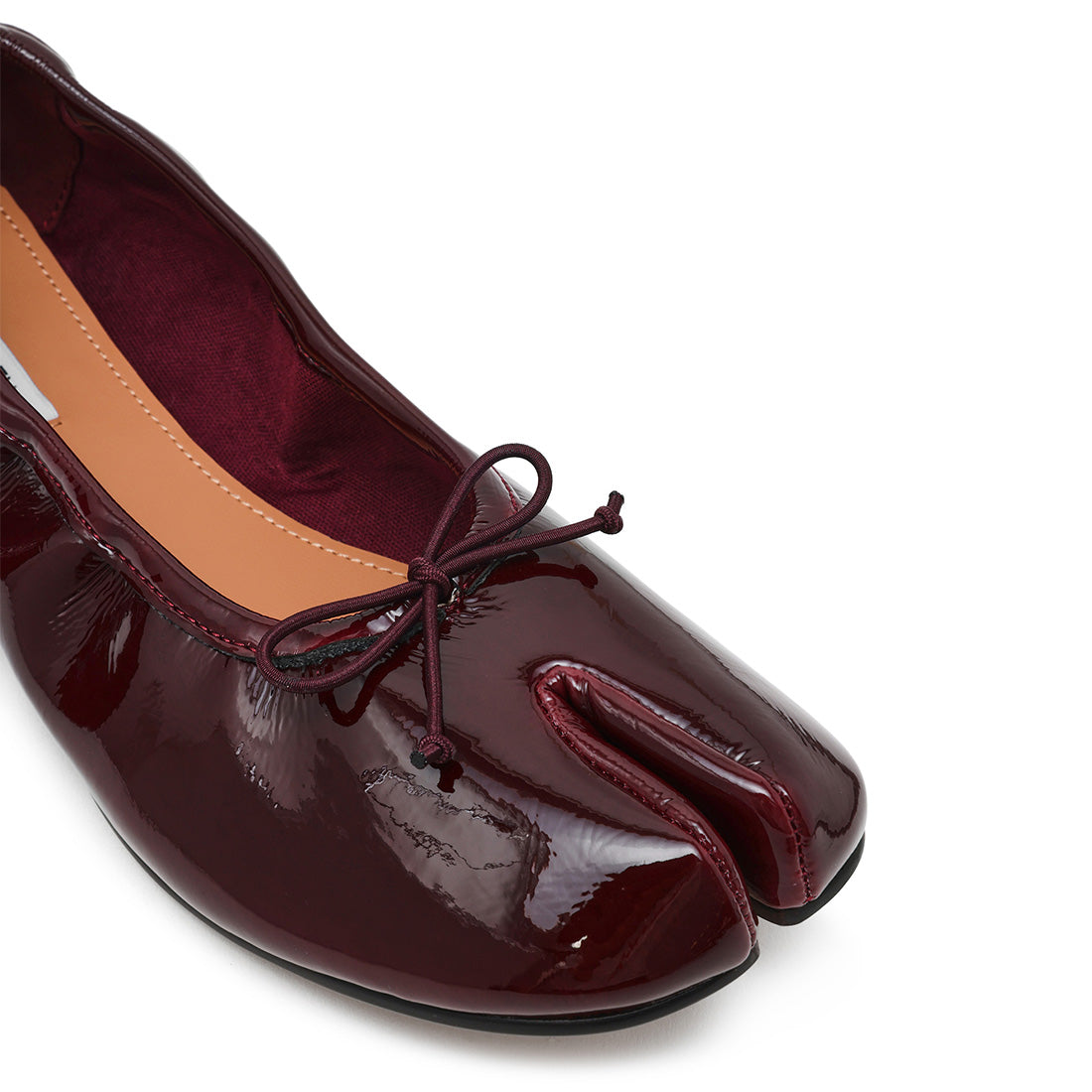 Carin Flat Shoe BURGUNDY PATENT - view 5