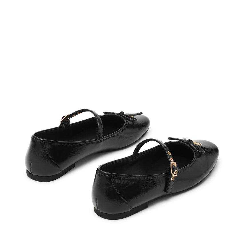 Ceece Flat Shoe BLACK