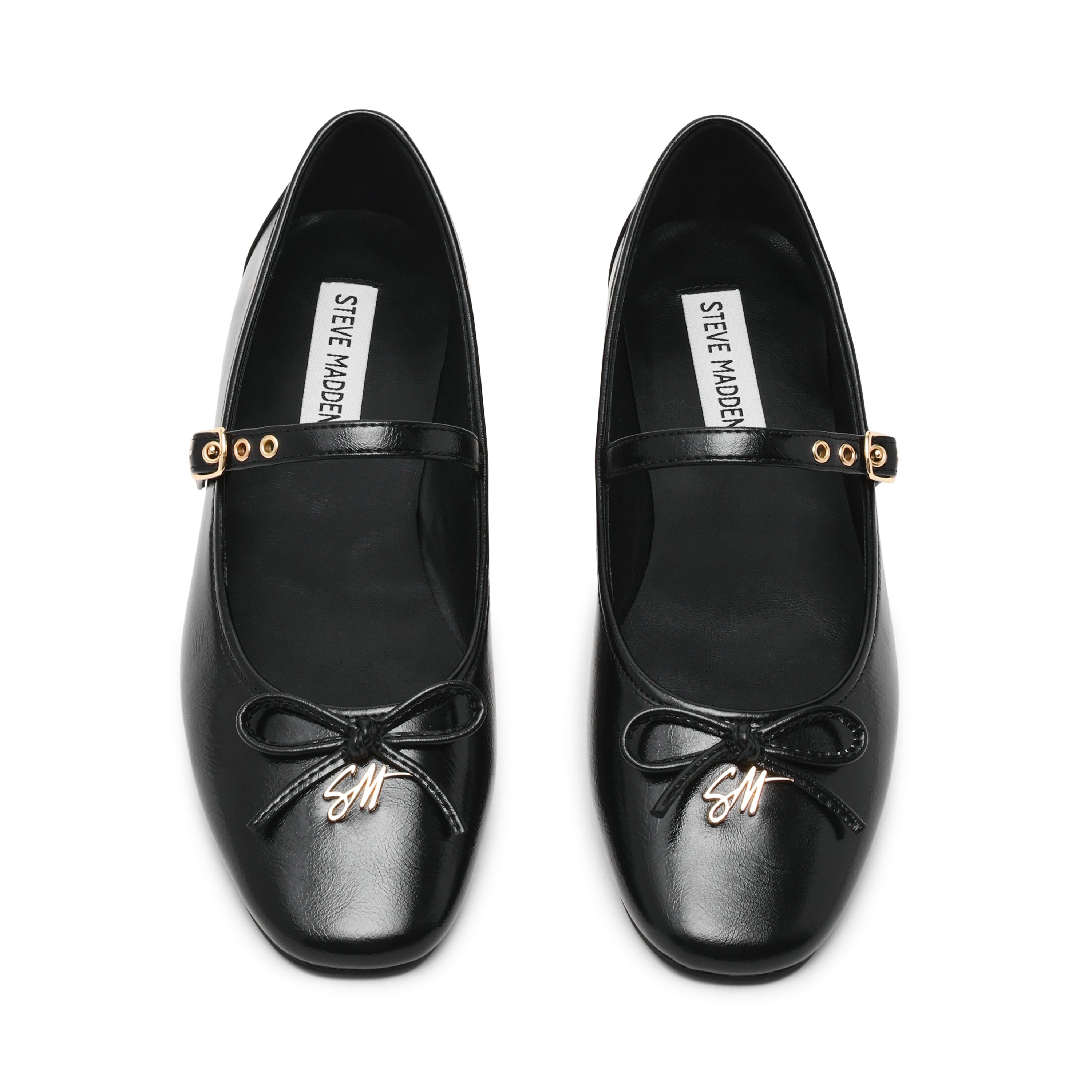 Ceece Flat Shoe BLACK