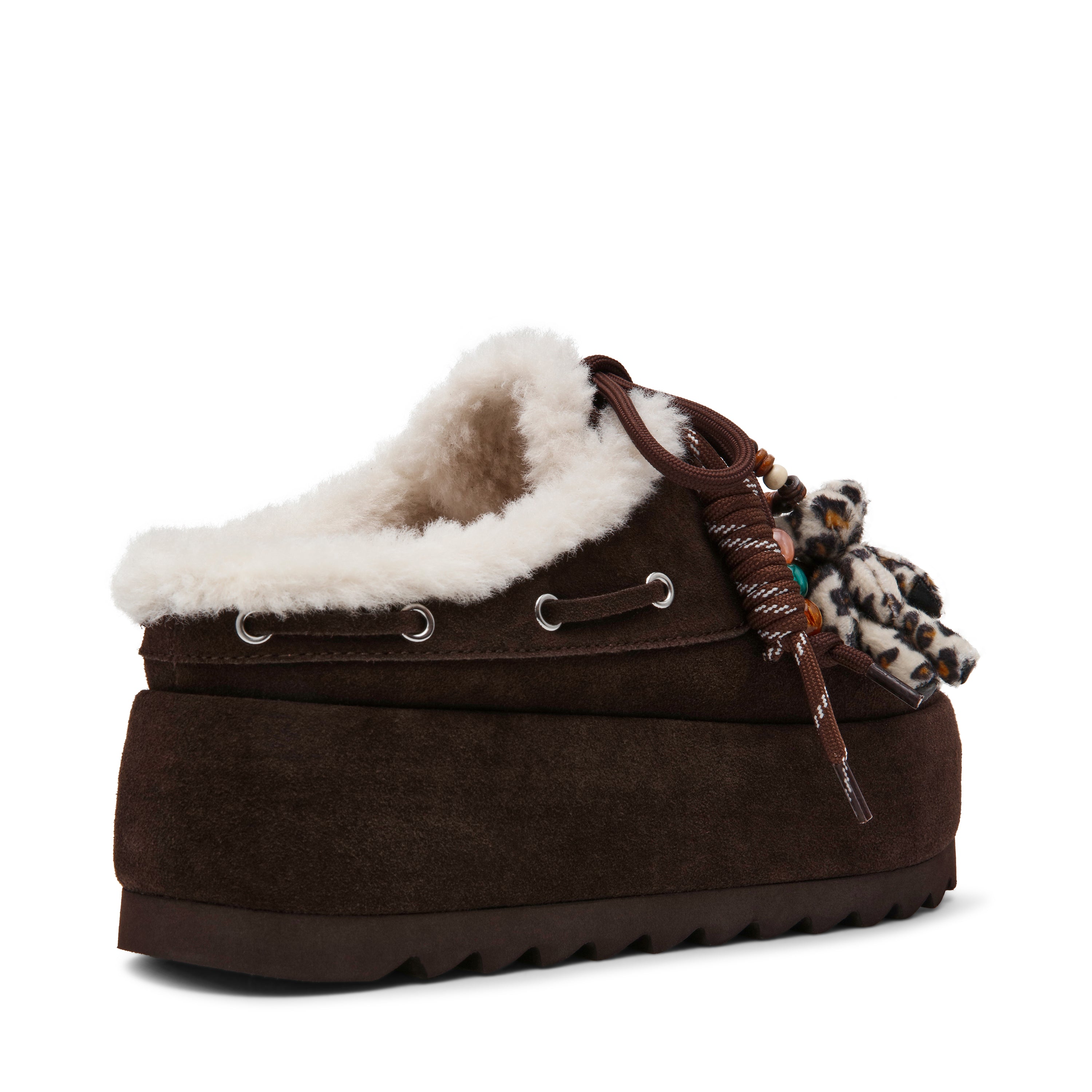 Cuddly Mule CHO BRN SUEDE - view 4