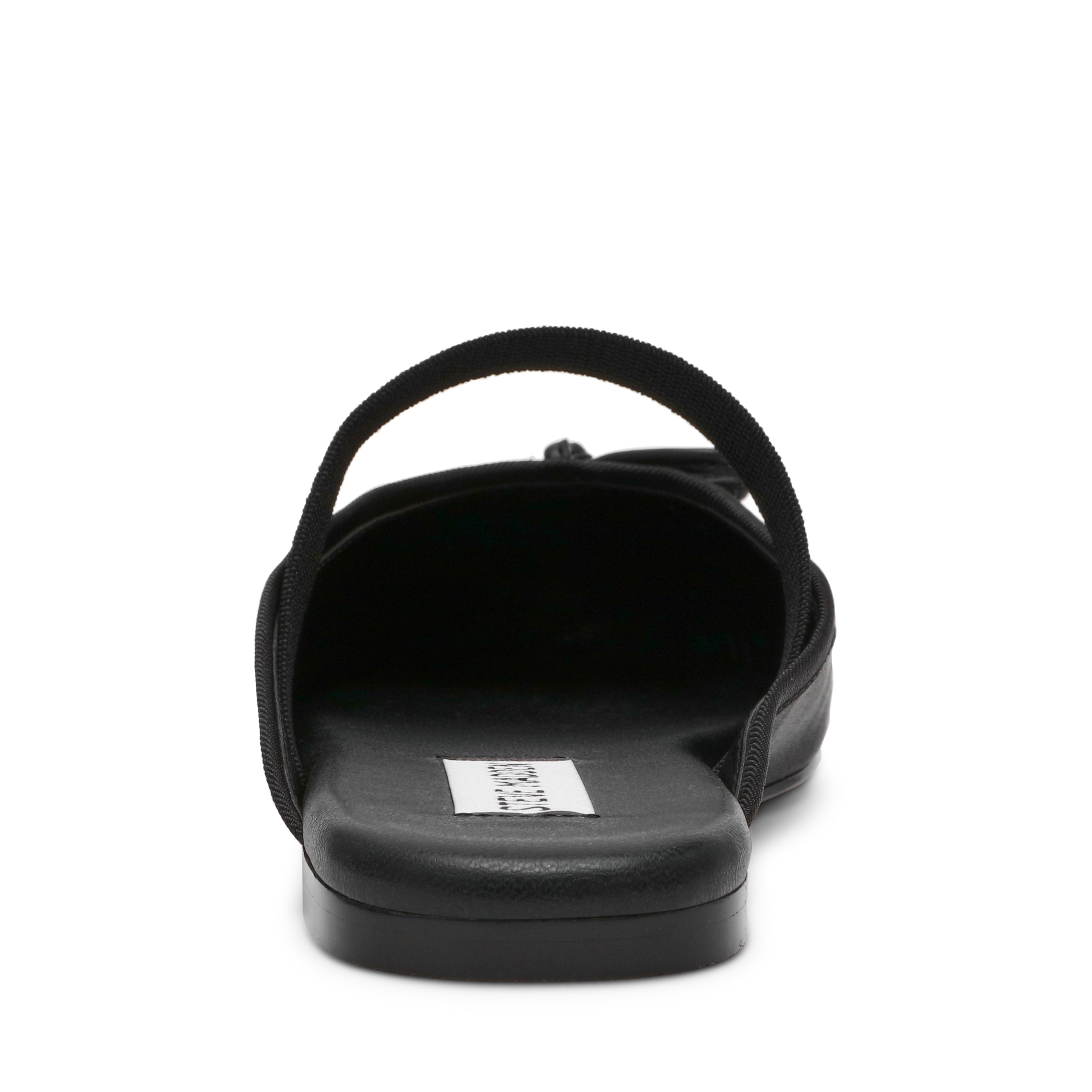 Cutesy Flat Shoe BLK SATIN - view 4