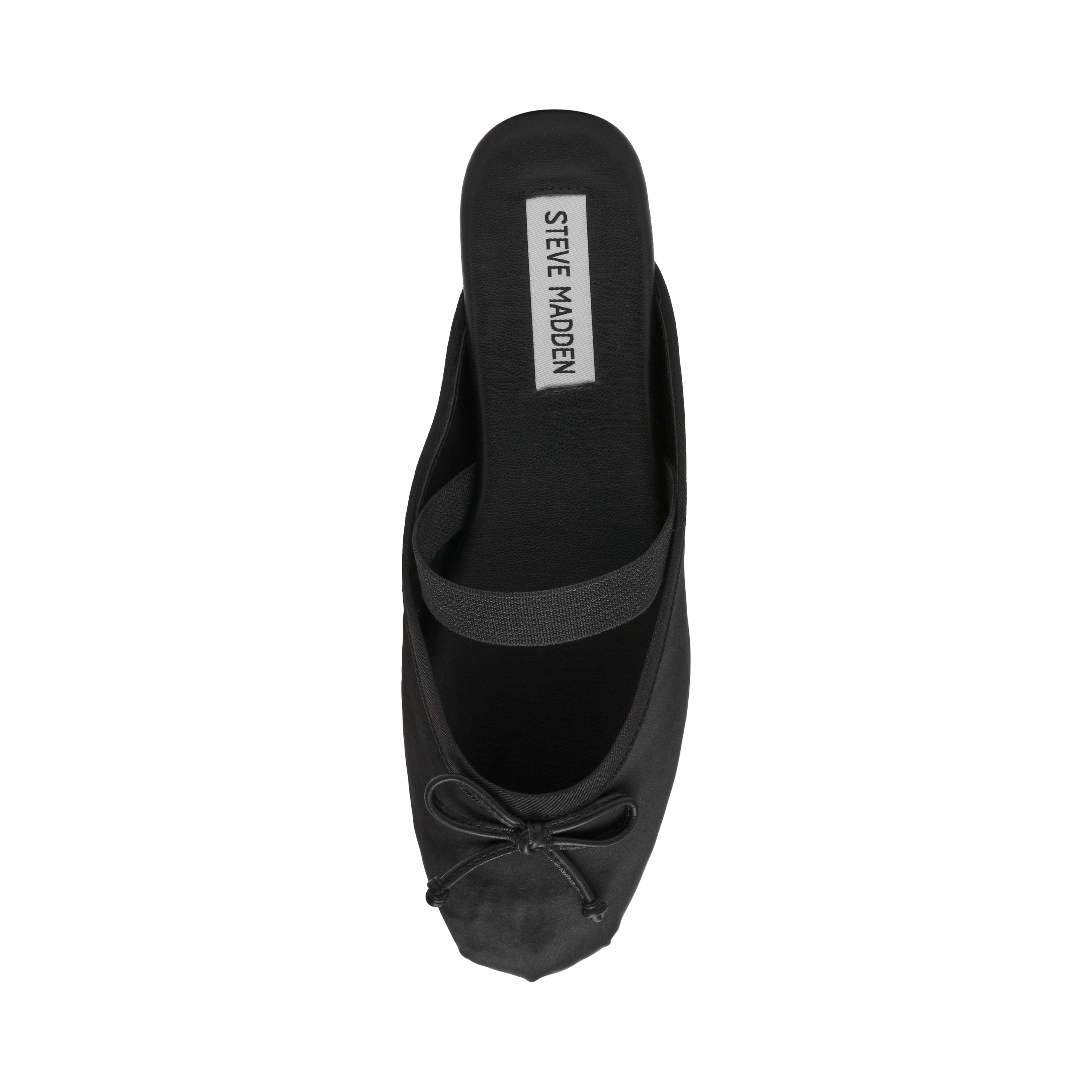 Cutesy Flat Shoe BLK SATIN - view 6