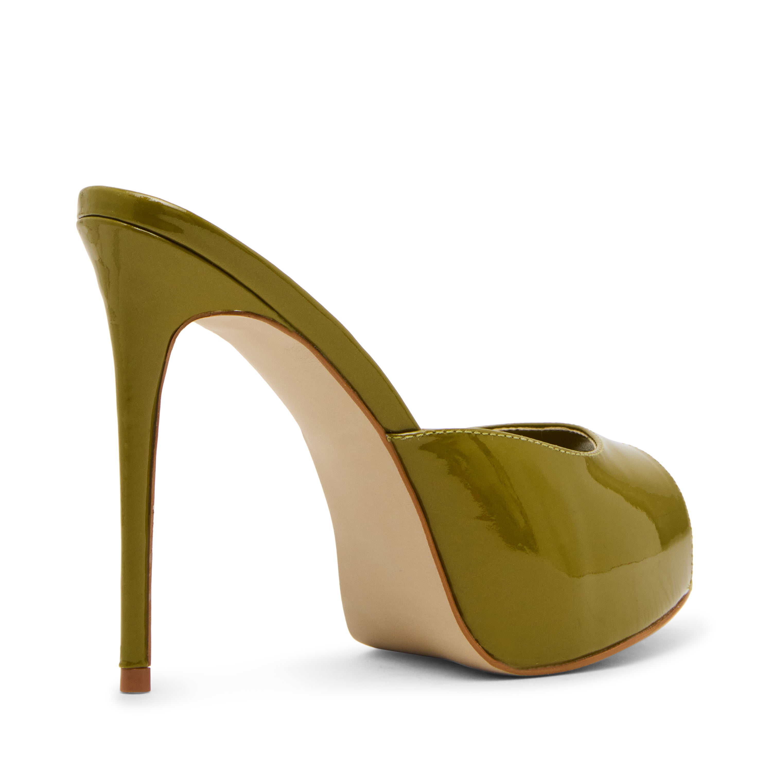 Distract Mule OLIVE PATENT - view 5