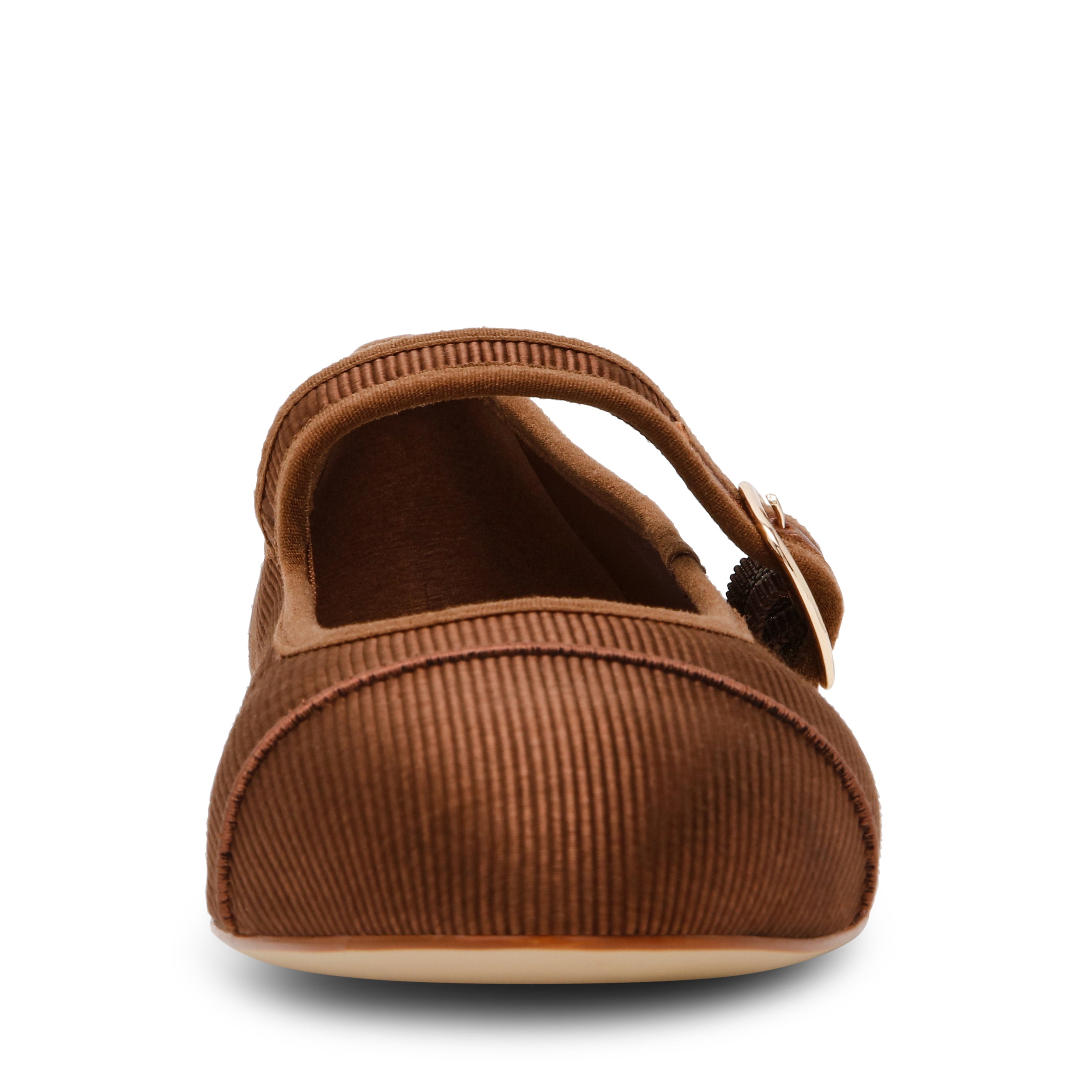 Dory Flat Shoe BROWN SATIN