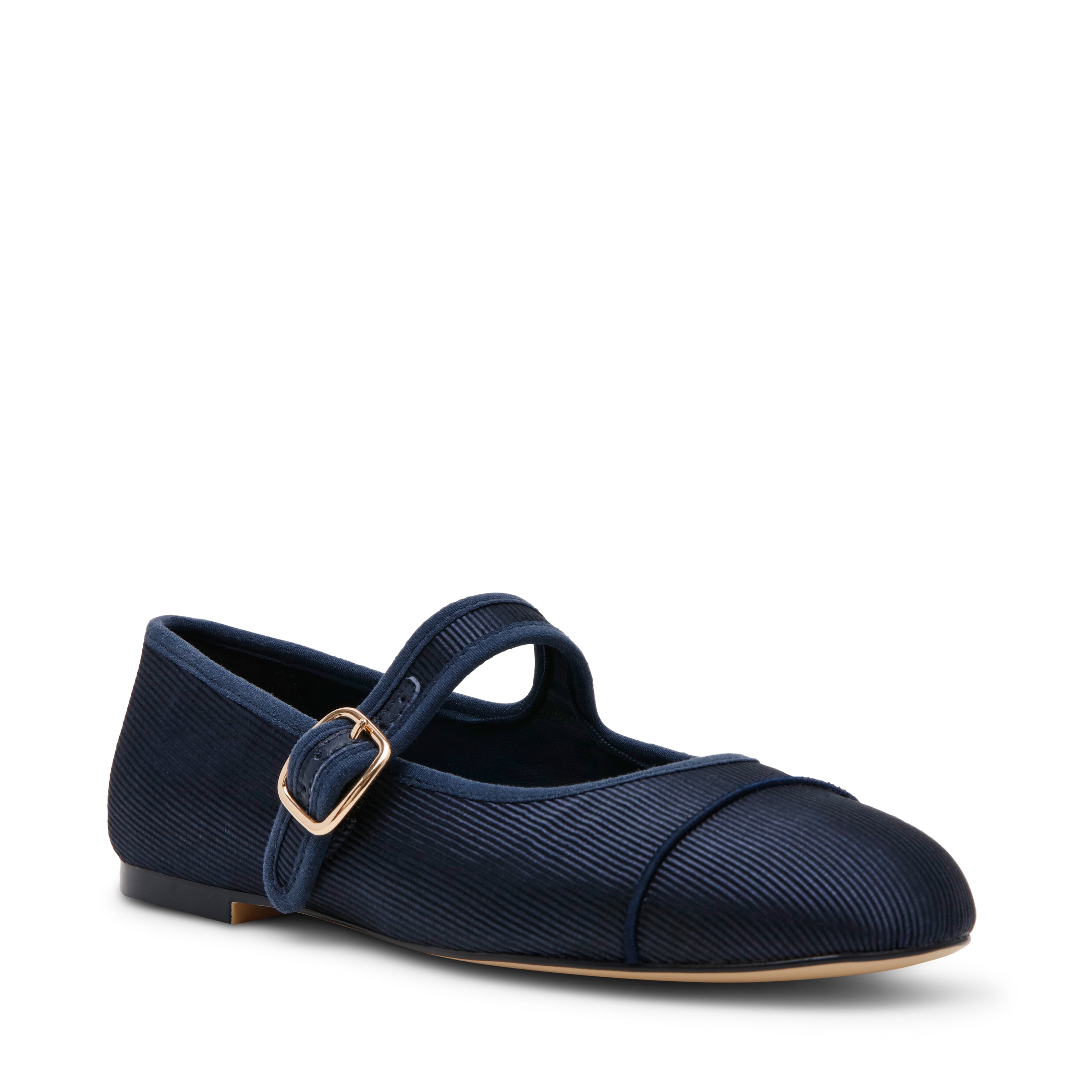 Dory Flat Shoe NAVY SATIN