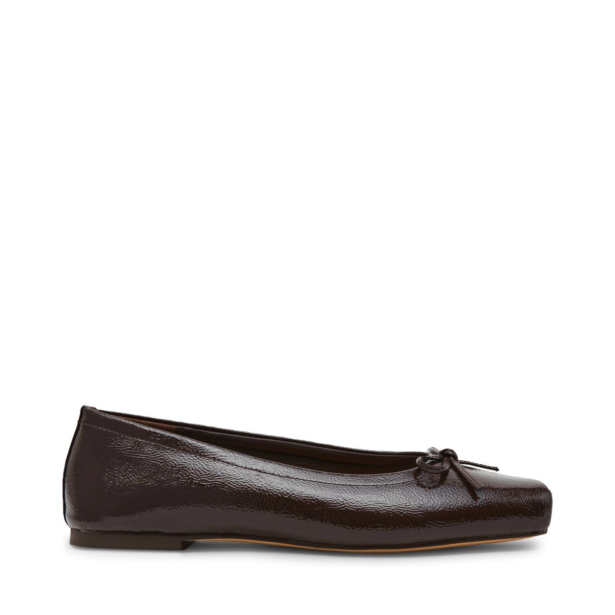Eleve Flat Shoe BROWN PATENT