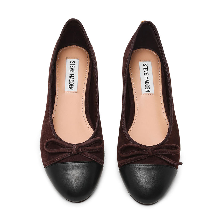 Ellison Flat Shoe GROUND COFFEE SUEDE