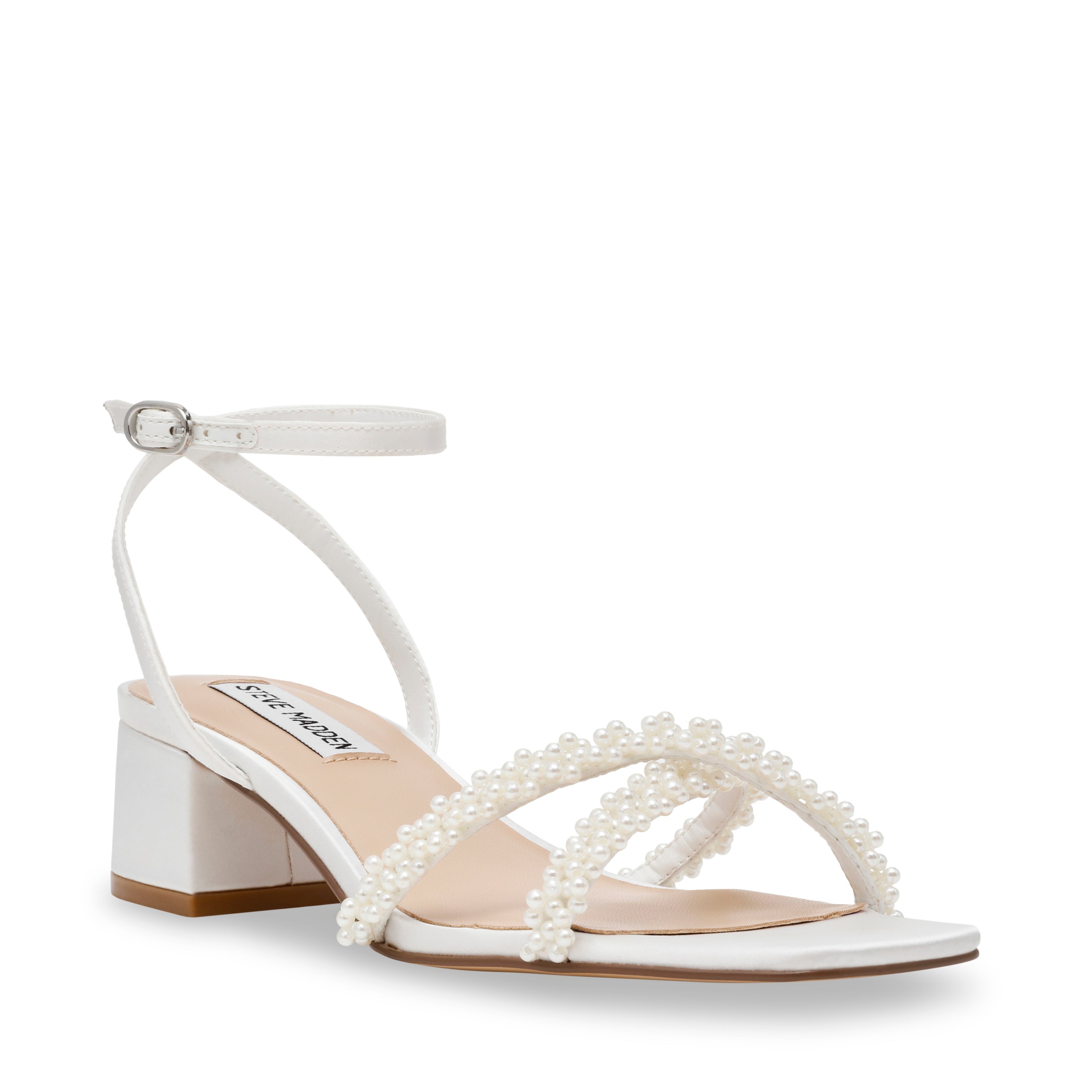 Gabby-P Sandal IVORY SATIN