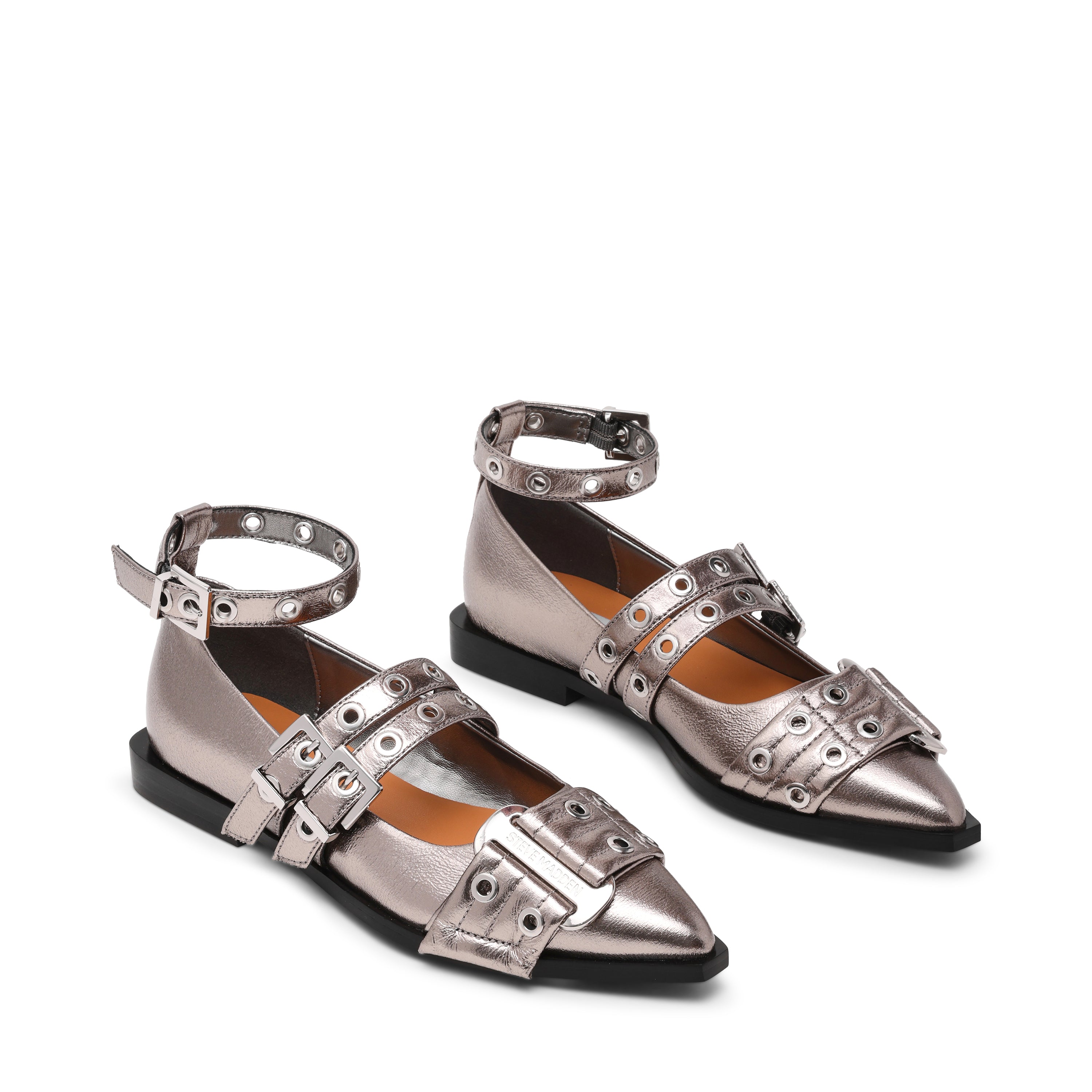 Grander Flat Shoe PEW CRINKLE