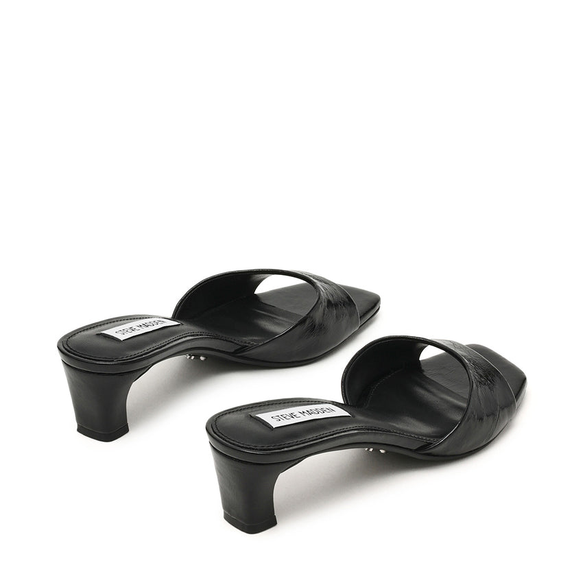 Hints Mule BLACK CRINKLE LEATHER - view 3