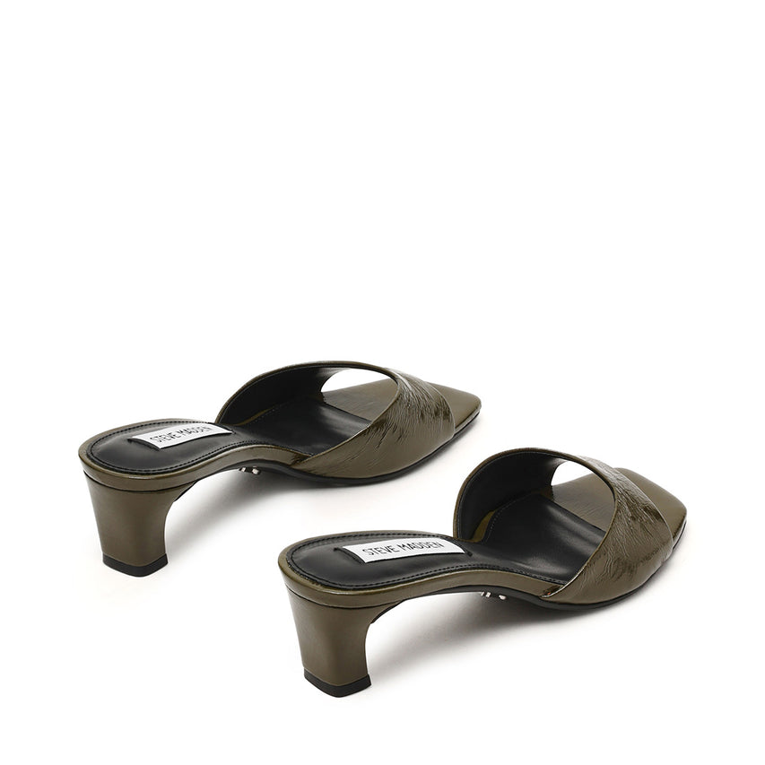 Hints Mule DK OLIVE CRINKLE LEATHER - view 3