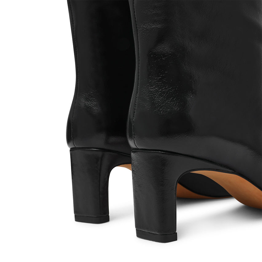 Jendi Boot BLACK LEATHER - view 5