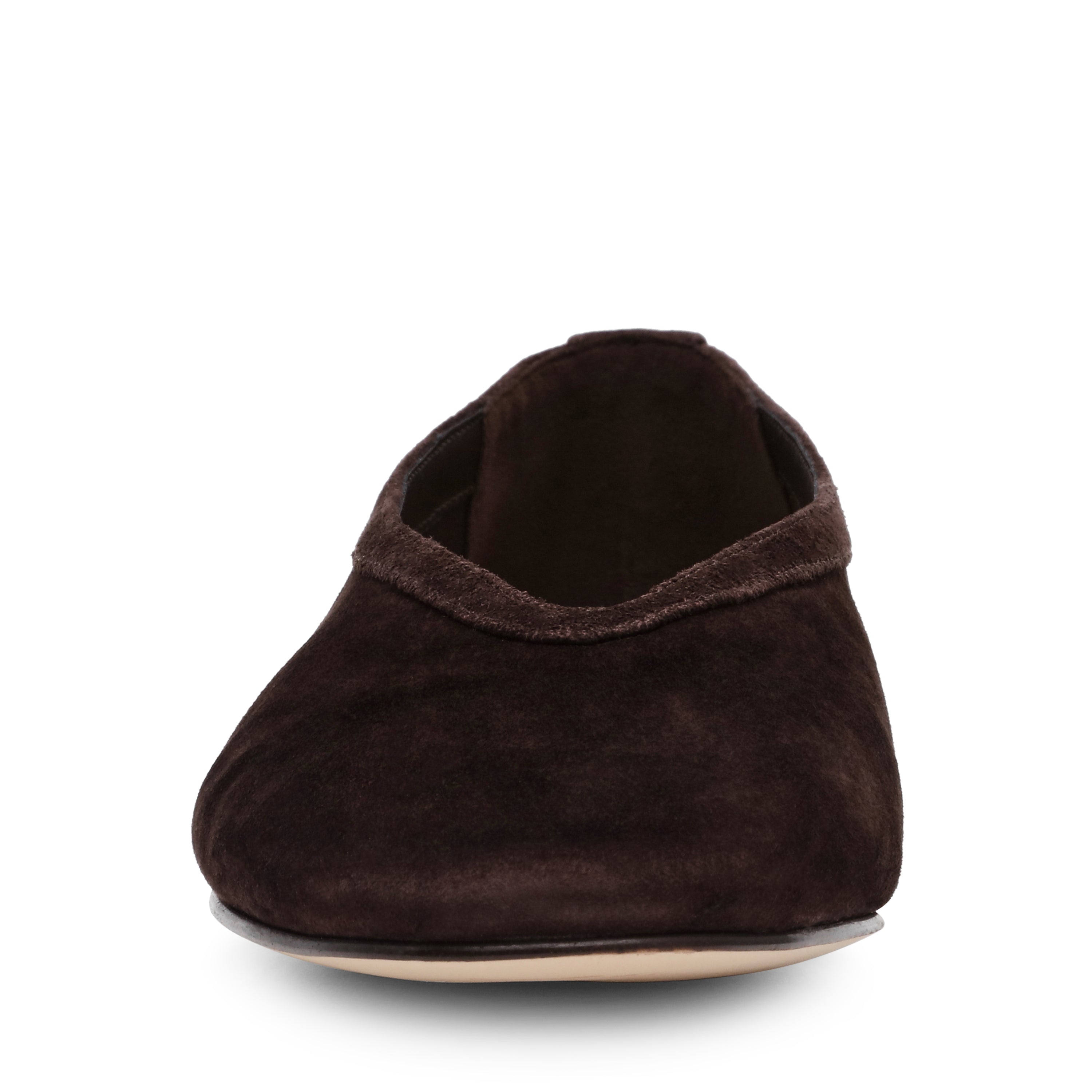 Leni Flat Shoe BROWN SUEDE