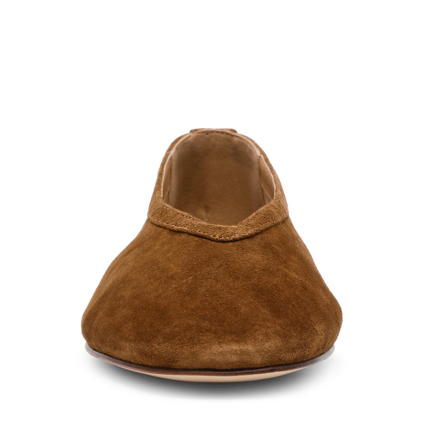 Leni Flat Shoe CHESTNUT SUEDE